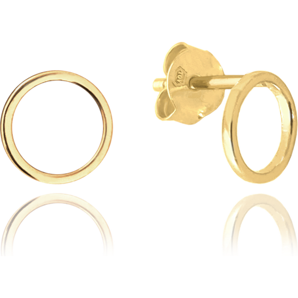 OLIVIE MINET Zlaté náušnice kroužky Au 585/1000 66723830