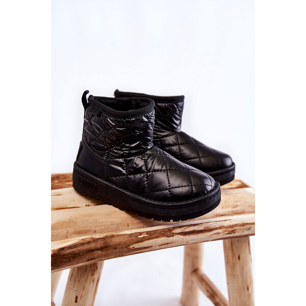 Big Star Shoes Dětské teplé sněhule Big Star KK374242 černé 55677824