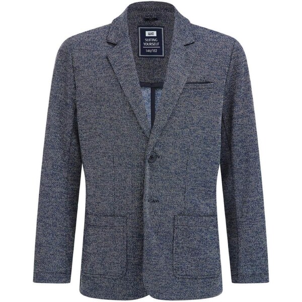 WE Fashion Sako námornícka modrá 54255887