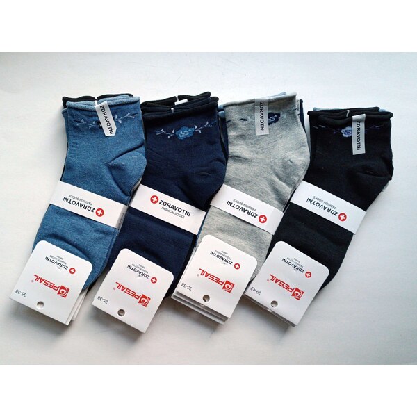 Dámske zdravotné ponožky 3 páry 29236365