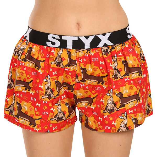 3PACK dámske trenky Styx art športová guma viacfarebné (3T15245) 47876707