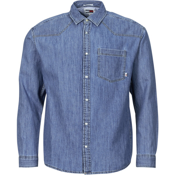 Tommy Jeans Košele s dlhým rukávom TJM RLX WESTERN DENIM SHIRT Tommy 62500195