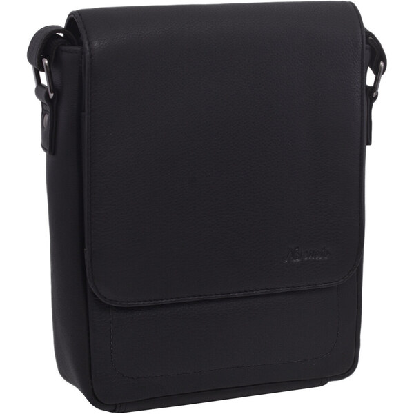 Mercucio Pánske kožené crossbody čierna nappa 250909 47885768