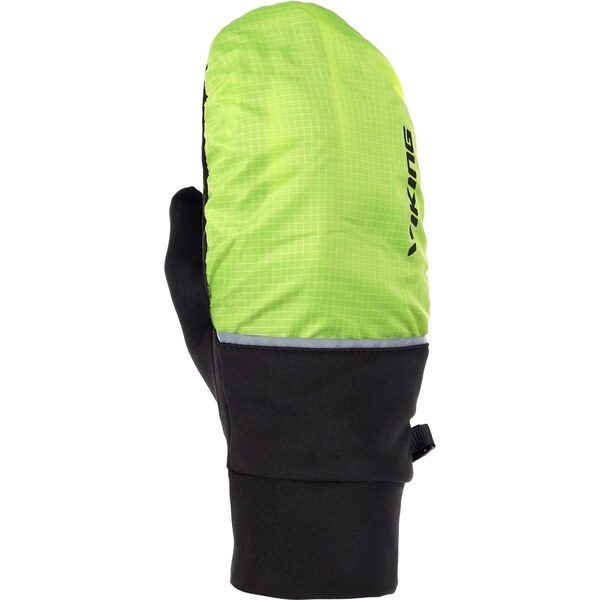Pánske bežkárske rukavice Viking Vermont 2.0 čierna/limetková 47911701