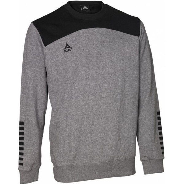 Select Oxford mikina M T26-01787 sivá/čierna 49790292