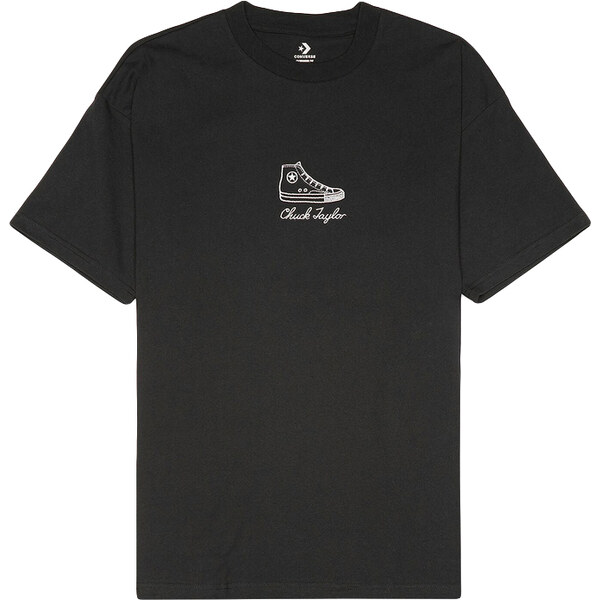 Converse Chuck 70 Sneaker Tee - Pánske - Tričko Converse - Čierne - 66356252