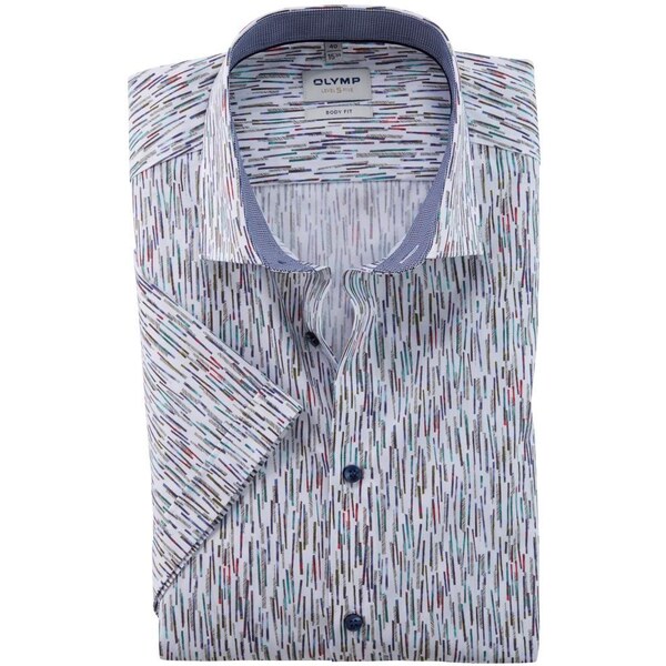 Pánska farebná košeľa OLYMP body fit 47635066