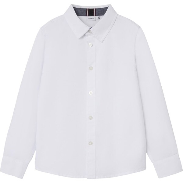 NAME IT Košeľa NKMNewsa biela 48785412