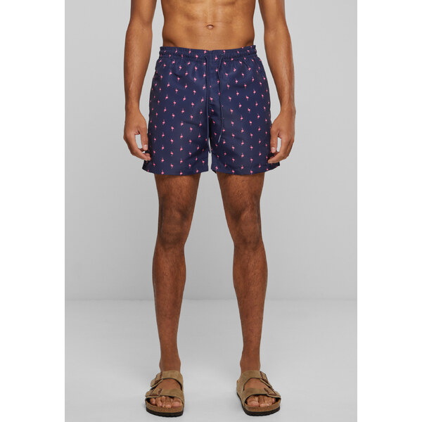 Urban Classics Pattern swimsuit shorts flamingo 50687689