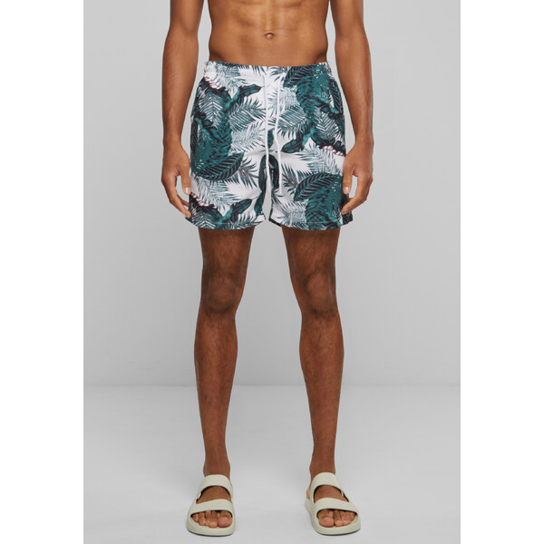 Urban Classics Patterned Swimsuit Shorts Palm Leaves 65390485