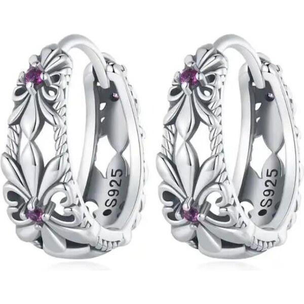 Olivie Strieborné krúžky VINTAGE 8231 47978654