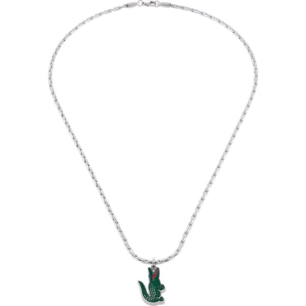 LACOSTE Retiazka jedľová / červená / strieborná 54282698