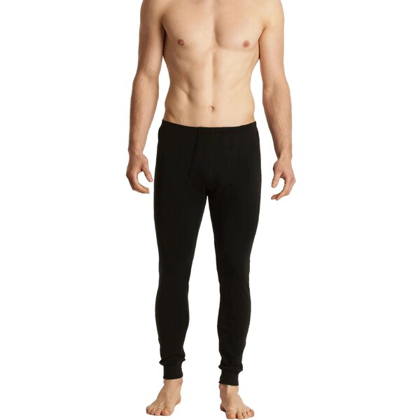 Atlantic Pánske spodné nohavice 011 black 58325741