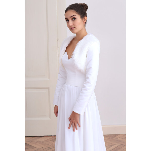 Glara Bolerko s umelou kožušinou 49330250