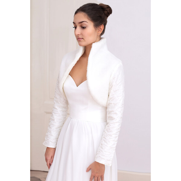 Glara Hrejivé bolerko cez elegantné šaty 60175701