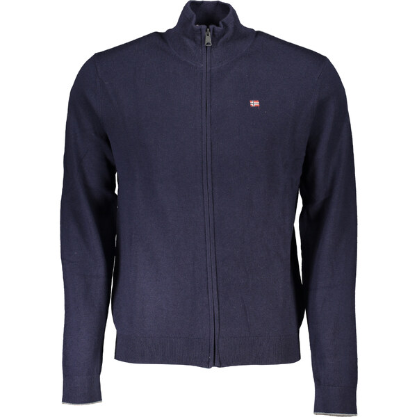 Pánsky modrý kardigan Napapijri 64708967