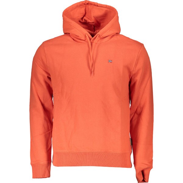 Pánska červená mikina s kapucňou NAPAPIJRI 64705638