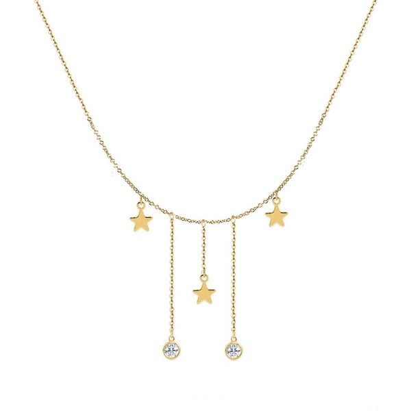 SWAROVSKI Elements Swarovski e. náhrdelník Estelar, hviezdy sen6172 48024782