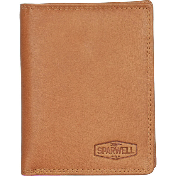 Pánska kožená peňaženka Sparwell Sten - koňak 48199254