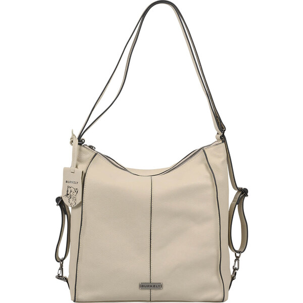 Dámska kožená batôžko kabelka Burkely Ghira - béžová 48200012