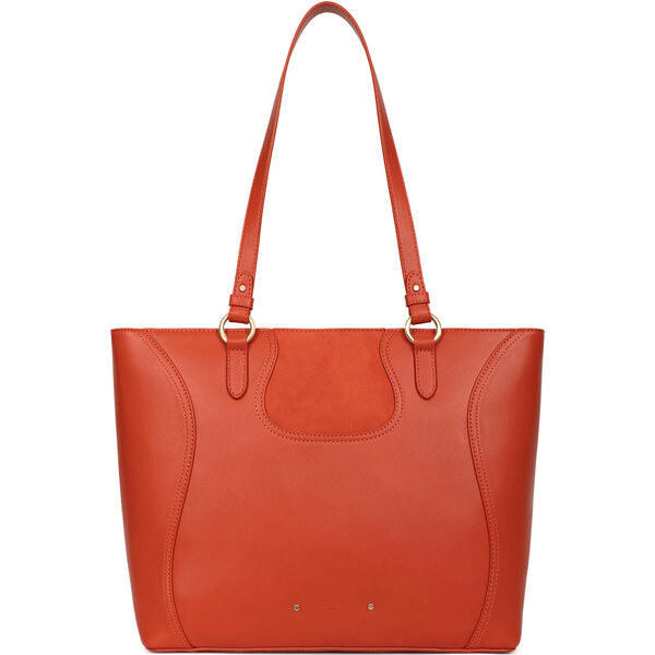 Dámska kabelka Hexagona Orshi - červená 48200072