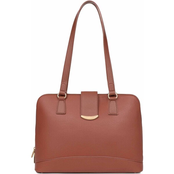 Dámska kabelka Hexagona Linad - hnedá 48200953