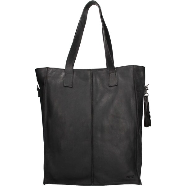 Dámska kožená kabelka Justified Monic - čierna 48226661