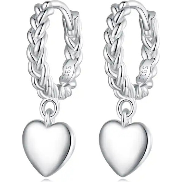 Dámske strieborné náušnice LORETA 48035783