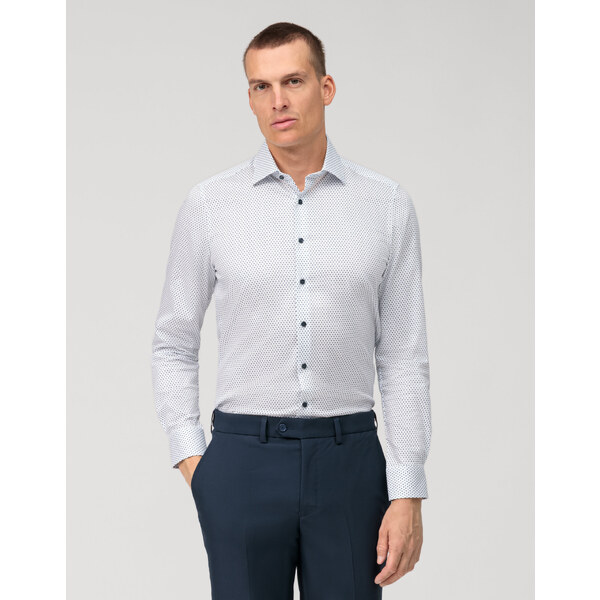 Pánska košeľa OLYMP body fit predĺžený rukáv 48046955