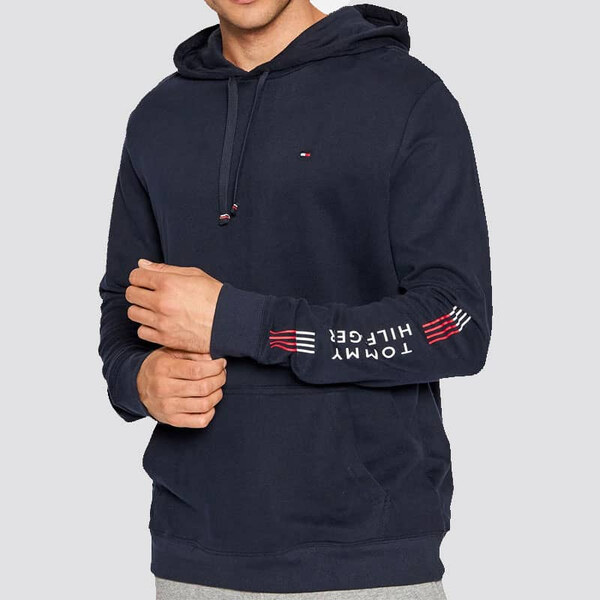 Pánská modrá mikina Tommy Hilfiger 46450 48087246