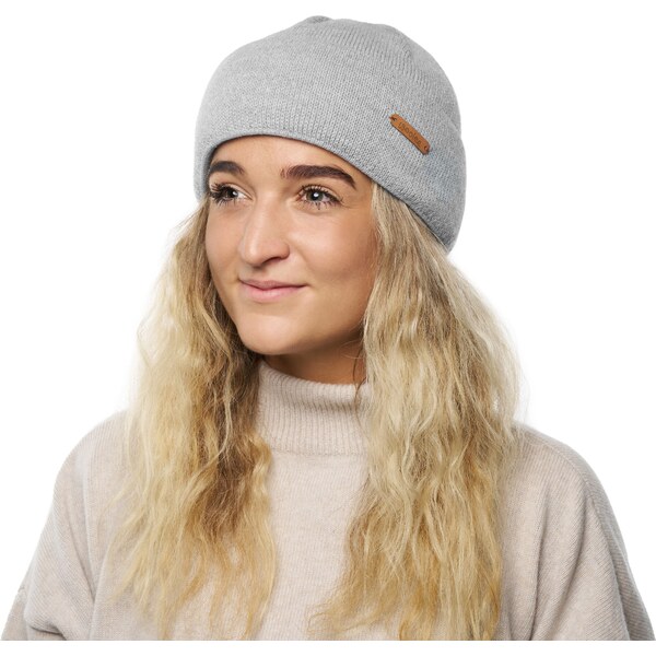 Vlnka Čiapka s ovčou vlnou Woolee V35 svetlo sivá 50220570