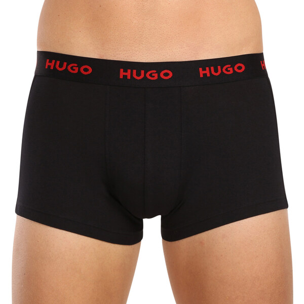 3PACK pánske boxerky HUGO viacfarebné (50469766 420) 48132008