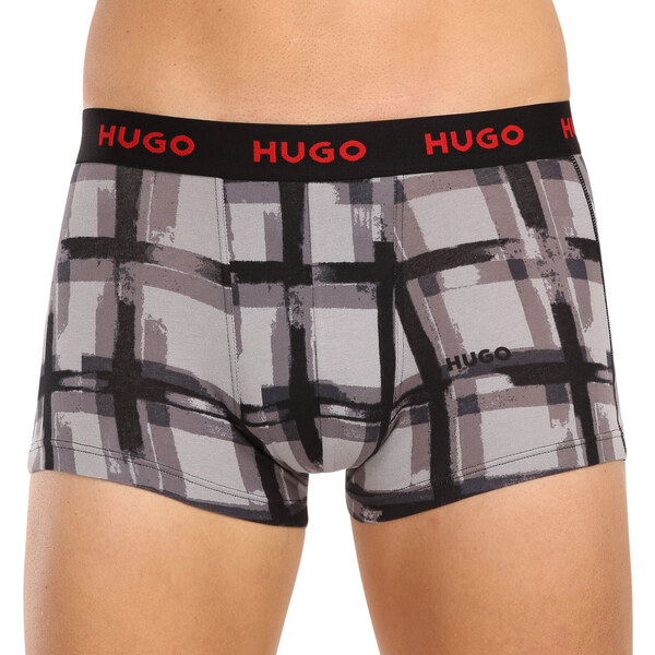 3PACK pánske boxerky HUGO viacfarebné (50480170 039) 48132007
