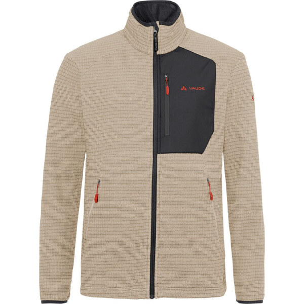 Vaude funkčná bunda Neyland Fleece, pánska, béžová 48132067