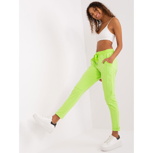RELEVANCE Sweatpants-RV-DR-7517.22-lime green 64666821