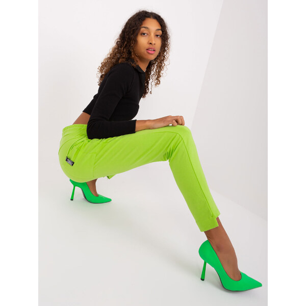 RELEVANCE Sweatpants-RV-DR-8380.25P-lime green 64687762