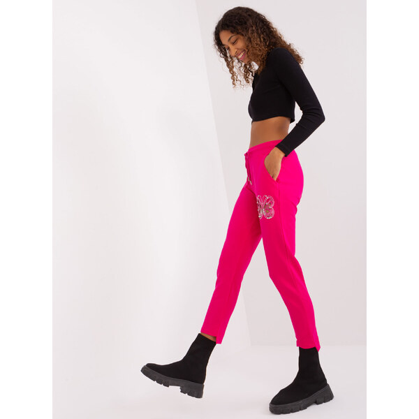 RELEVANCE Sweatpants-RV-DR-8835.10-fuchsia 64687106