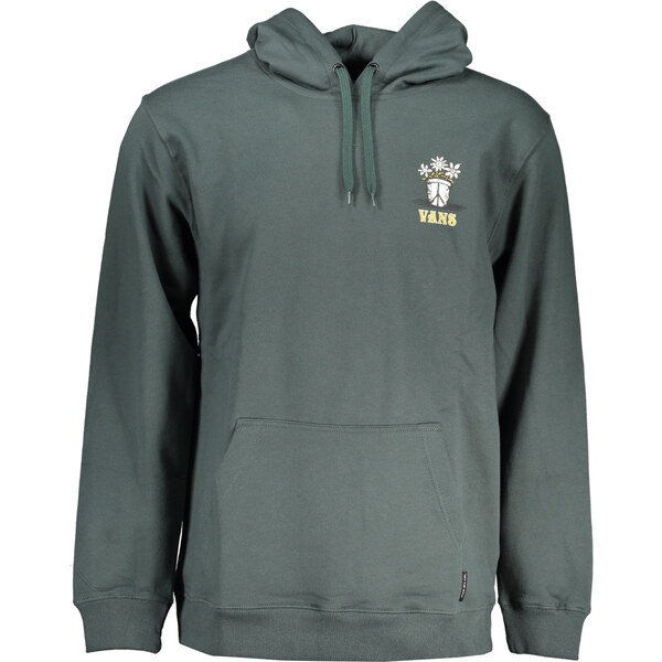 VANS zelená pánska mikina bez zipsu 64707526