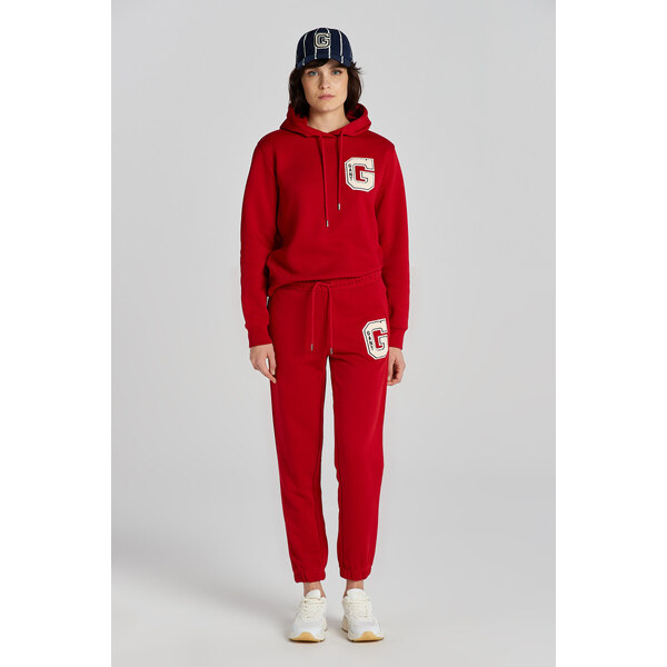 TEPLÁKY GANT REG G SWEATPANTS RUBY RED 47308557