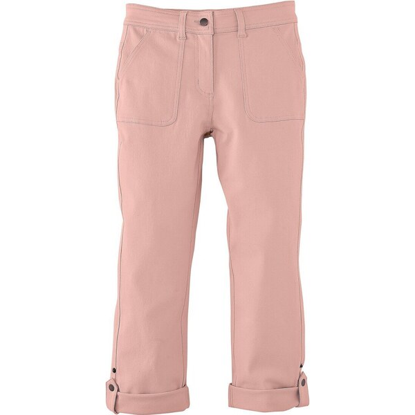 3/4 džínsy s ohrnutím sivoružová 036 Blancheporte 55928596