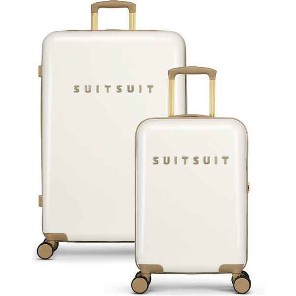 Sada cestovních kufrů SUITSUIT TR-6505/2 Fusion White Swan 91 l / 32 l 48194693