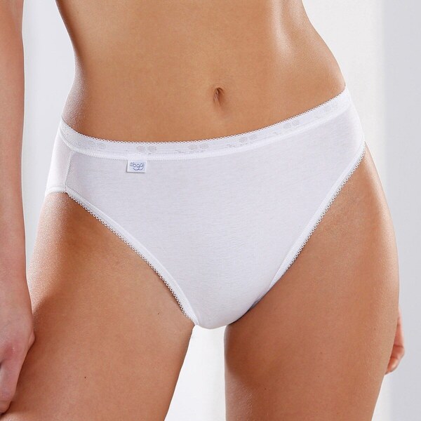 Klasické nohavičky Basic, súprava 3 ks biela 038 Blancheporte 48957753