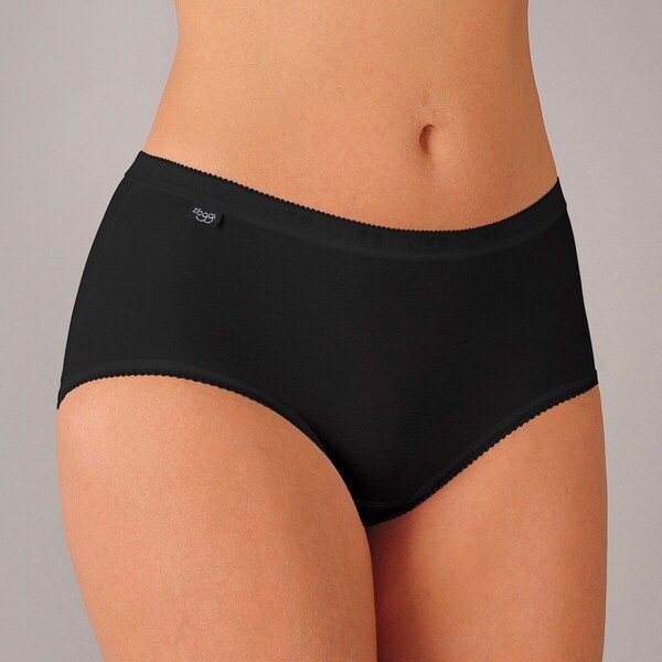 Súprava 3 midi nohavičiek Basic čierna 038 Blancheporte 49355568