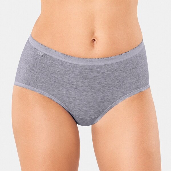 Súprava 3 midi nohavičiek Basic sivý melír 042 Blancheporte 49355586