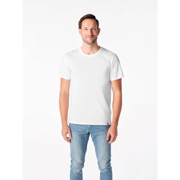 Pánske funkčné biele tričko CITYZEN 48202366