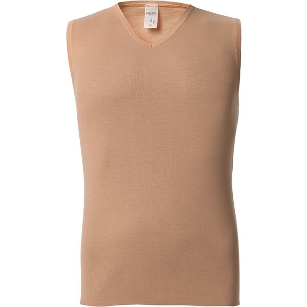 Pánske neviditeľné tielko pod košeľu Covert 48202356