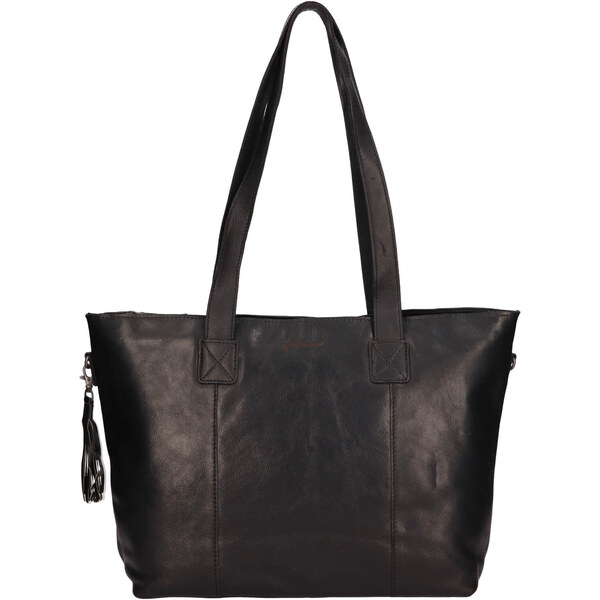 Dámska kožená kabelka Justified Diana - čierna 48225827