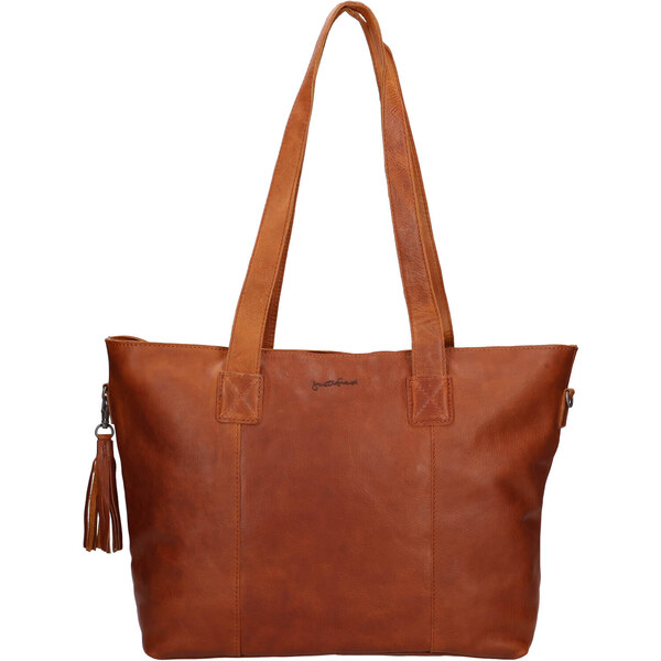 Dámska kožená kabelka Justified Diana - koňak 48225828