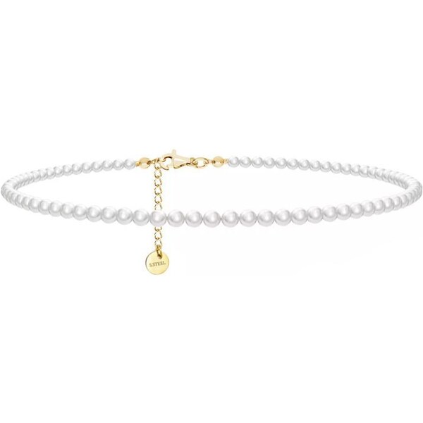 SWAROVSKI Elements Swarovski e. jemný, perlový náramok zlatý Soirée, 48257189