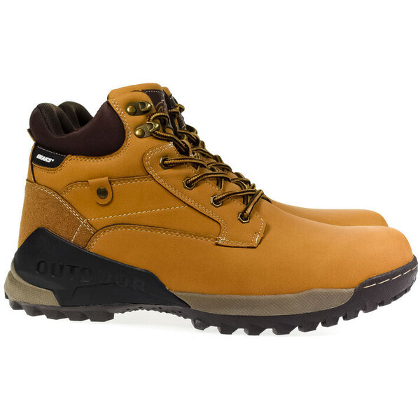 JOHN-C Pánske hnedé zateplené čižmy CAPTEPI 48263090